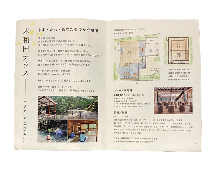 木和田テラスパンフレット